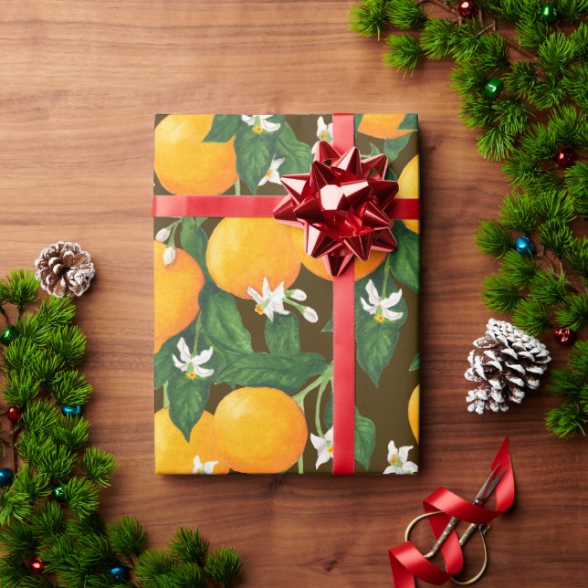 Orangar Presentpapper (Julgåva)