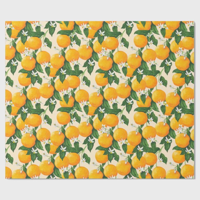 Orangar Presentpapper (Platt)