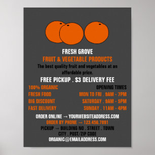 Orangar, reklam för växthusgaser poster