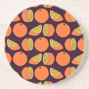 Orangar sömlös mönster, vintage struktur. underlägg