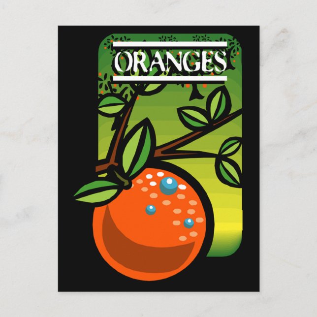 Orangar Vykort (Framsida)