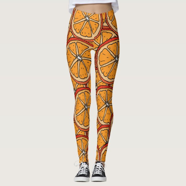 Orangarna hand plockade: Sömlösa Leggings (Framsida)