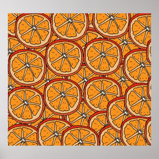 Orangarna hand plockade: Sömlösa Poster (Framsidan)