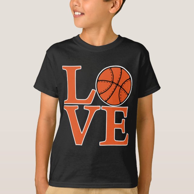 orange2 basketKÄRLEK T-shirt (Framsida)