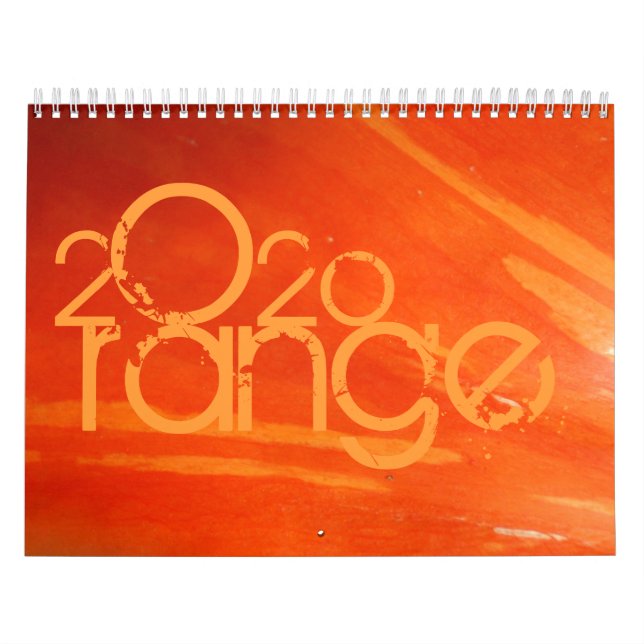 Orange 2020 - kalender (Omslag)