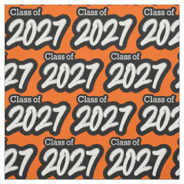 Orange 2027 års penselklass med fetstil tyg