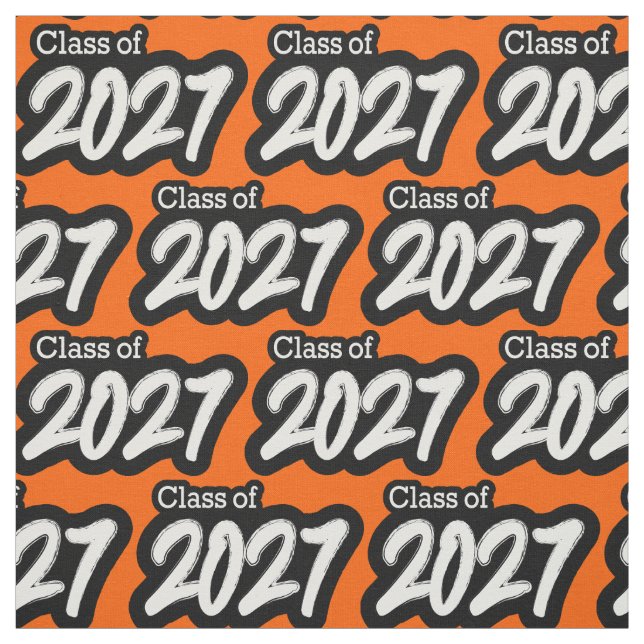 Orange 2027 års penselklass med fetstil tyg (Provkarta)