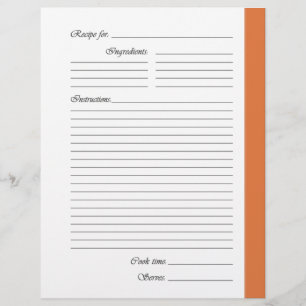 Orange 2-sidiga mottagarsidor