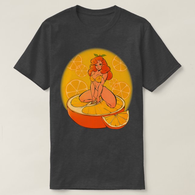 ORANGE 2 T SHIRT (Design framsida)