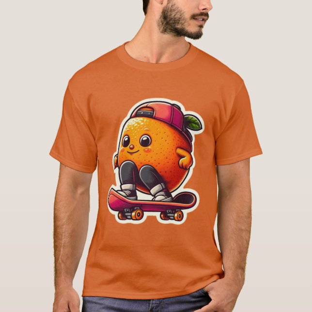 ORANGE 3 T SHIRT (Framsida)