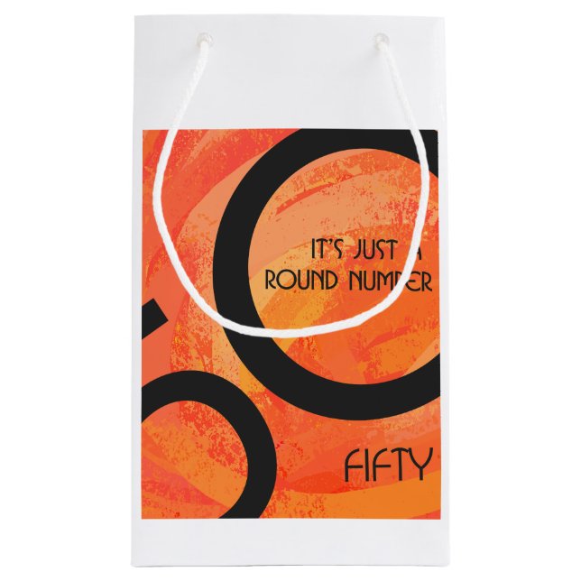 Orange 50 Födelsedag per år (Baksidan)