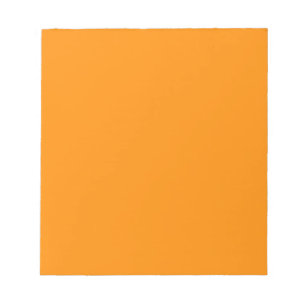 Orange 5,5-tums x 6-tums Anteckningsblock - 40 sid