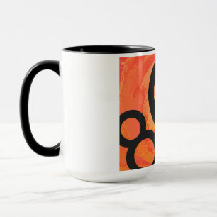 Orange 80 Födelsedag för årtionde Mugg