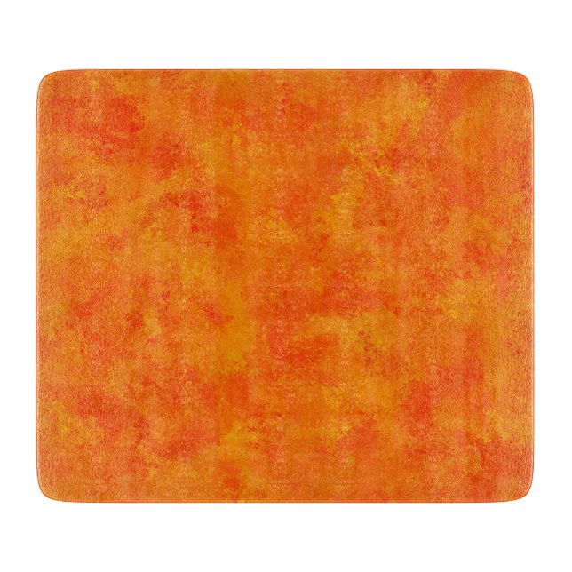 Orange Abstrakt Mönster (Framsidan)