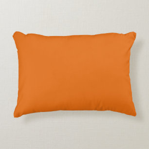 Orange accentkudde 40 cm x 30 cm prydnadskudde