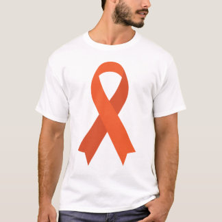 Orange ADHD MS-medvetenhet om menyfliksområdet T Shirt