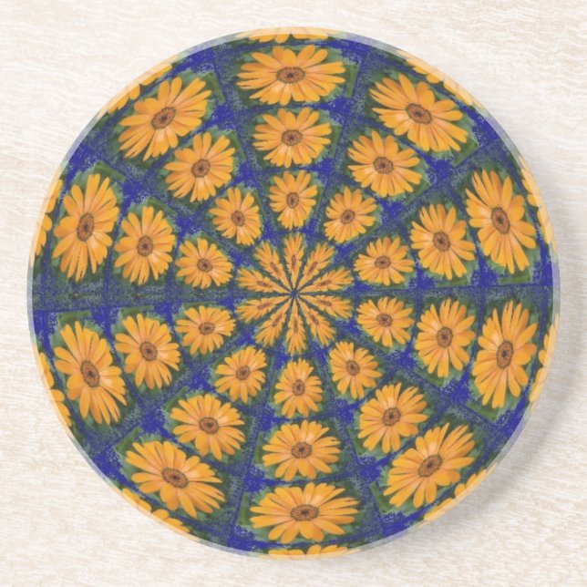Orange African Daisy Underlägg (Framsidan)