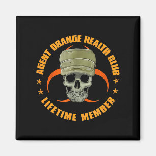 Orange Agent Health Klubb life time Member Vietnam Magnet