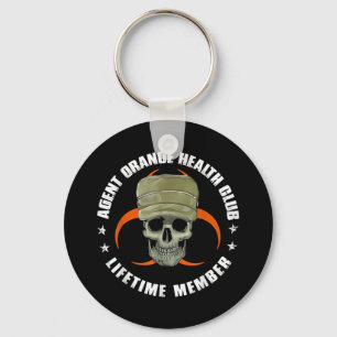 Orange Agent Health Klubb life time Member Vietnam Nyckelring