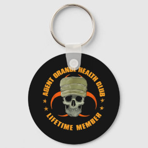 Orange Agent Health Klubb life time Member Vietnam Nyckelring