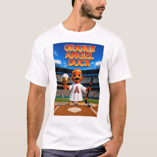 ORANGE ÄNGEL ANKA Grundläggande Herr T-Shirt