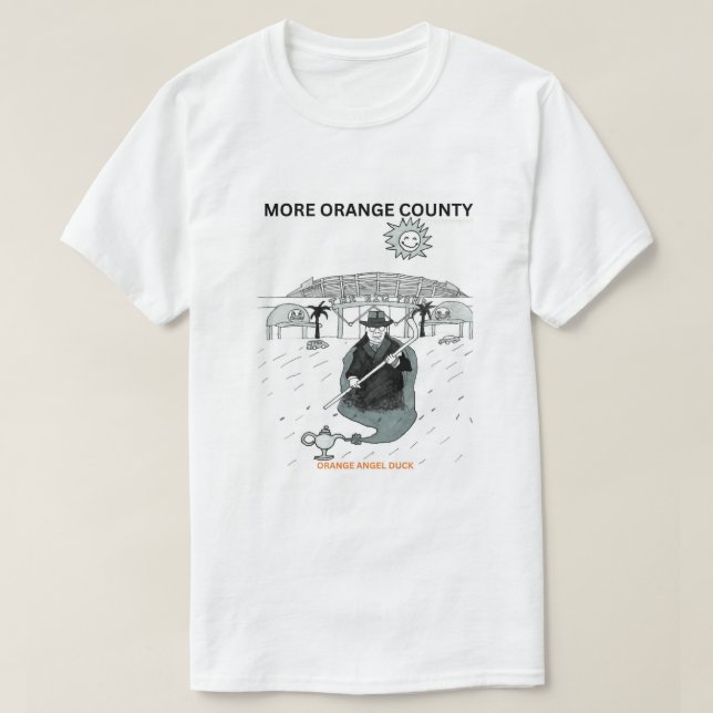 ORANGE ANGEL DUCK More Orange County Chapter shirt T Shirt (Design framsida)