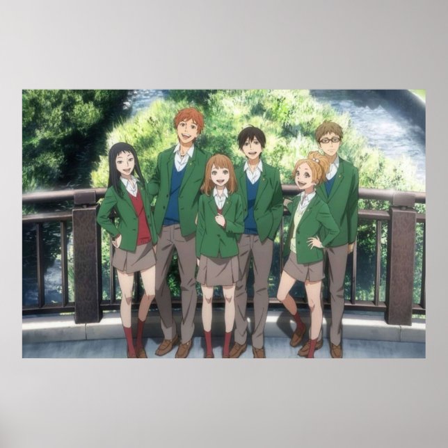 Orange Anime Poster (Framsidan)