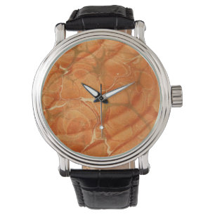 Orange Ansikte Armbandsur