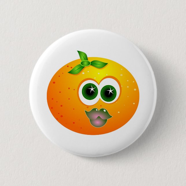 Orange ansikte knapp (Framsida)
