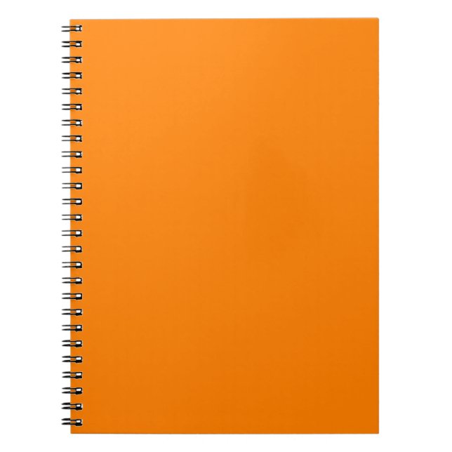 Orange Anteckningsbok (Framsidan)