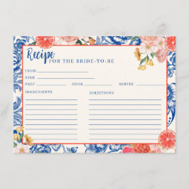 Orange Aperol Spritz-Möhippans mottagarkort Tilläggskort