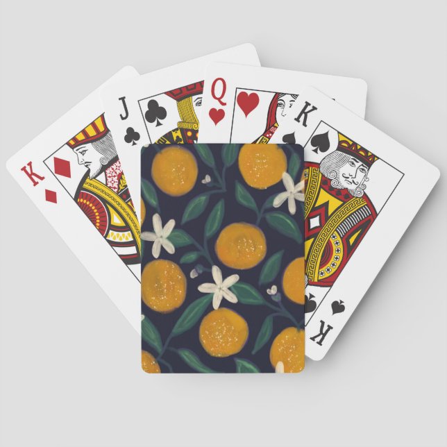 Orange Är Du Glad Casinokort (Baksidan)