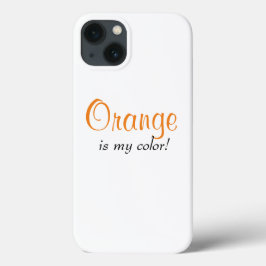 Orange är min Färg Cute Girly-offert