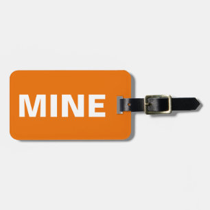 Orange är underbart bagagebricka