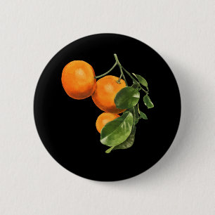 Orange Art Botaniskt kostträdgårdsmästare Knapp