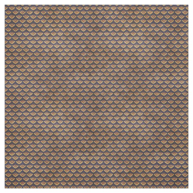 Orange art décovintagetyg tyg (Provkarta)