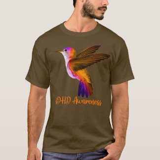ORANGE av ADHD Awareness-fågel T Shirt