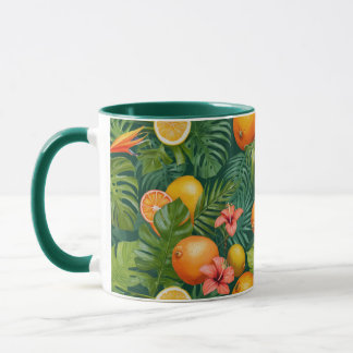 orange av citron mugg