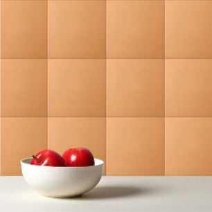 Orange av fast, sandbrun blek kakelplatta
