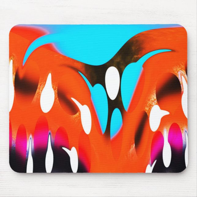orange av funky musmatta (Framsidan)