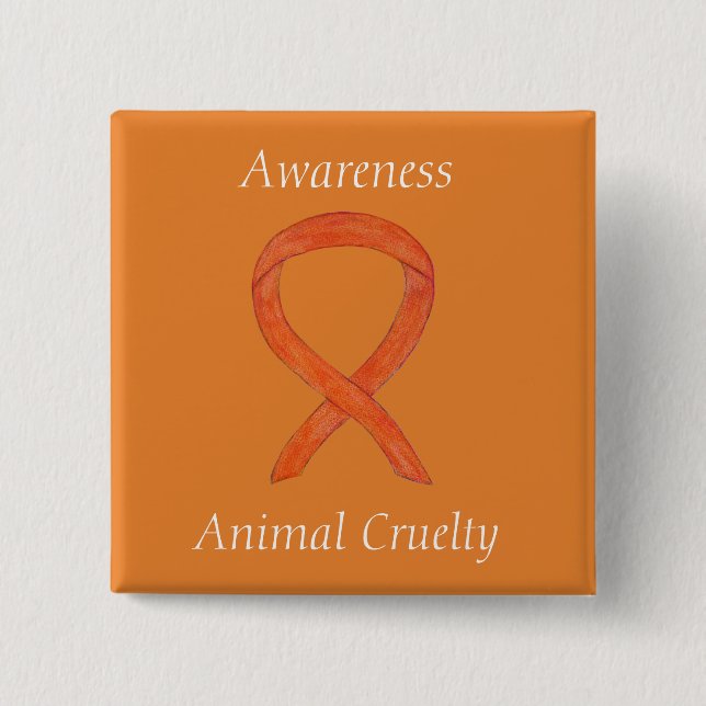 Orange av grymhet - medvetandegörande av ribbon An Knapp (Framsida)