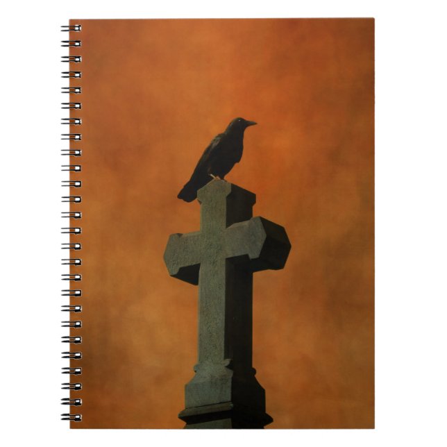 Orange av Halloween Anteckningsbok (Framsidan)