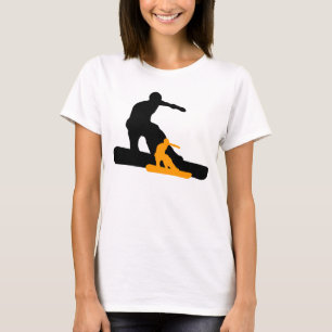 orange av shadowboarder t shirt
