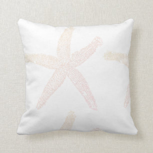 Orange av Starfish Coastal Beach White Light Paste Kudde