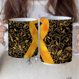 Orange Awareness Ribbon Mugg Design