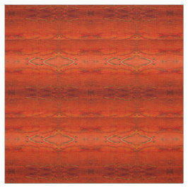 Orange Aztec-mönster Tyg