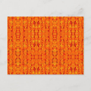 Orange Aztek Vykort