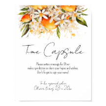 Orange Babykläder Citrus Time Capsule