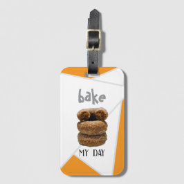 Orange Bake My Day Bagagebricka