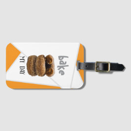 Orange Bake My Day Bagagebricka